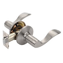 dynasty hardware heritage door lever satin nickel passage door handle