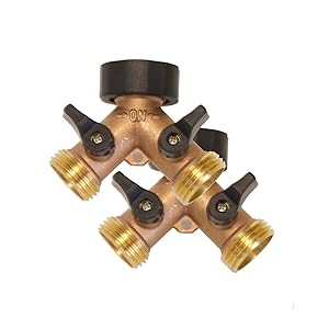 Y Valves Connector Double Unit