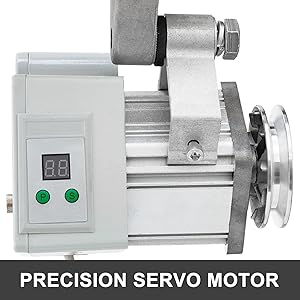 VEVOR Motor de la Máquina de Coser 220V 400W Servo Motor de ...