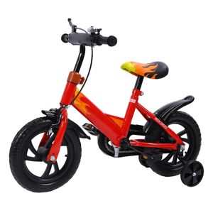 子供用自転車　高炭素鋼フレーム 16インチ　簡単組立　ブルー　Ｂ型　補助輪付 子供用自転車 高炭素鋼フレーム 16インチ 簡単組立 ブルー B型
