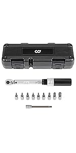 Amazon.com: Venzo 1/4 Inch Drive Click Torque Wrench Set 2