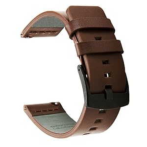 22mm watch strap brown EA Brown