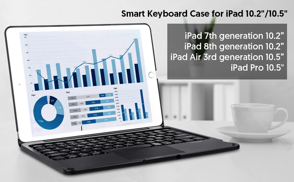 ipad 8th generation case with keyboard