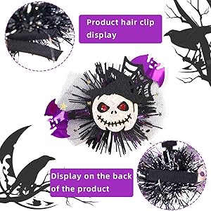 Halloween Hair Clips