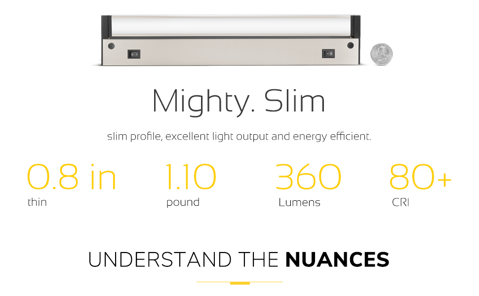 Slim Under Cabinet Lighting