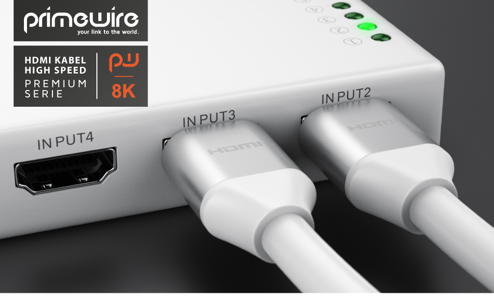 Câble HDMI 8k à 120 Hz avec DSC 7680 x 4320 UHD II Compatible