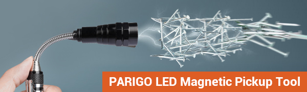 PARIGO LED Magnetic Pickup Tool