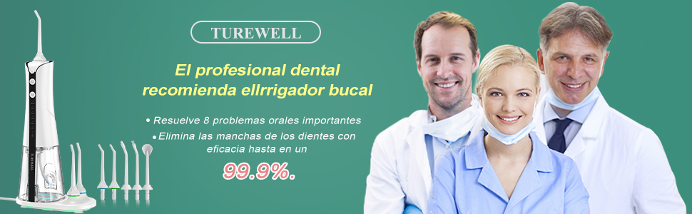 TUREWELL Portatil Irrigador Dental