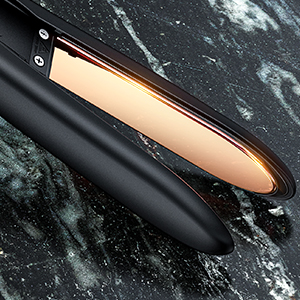 Flat Iron Hair Straightener and Curler Titanium Flat Iron Dual Voltage