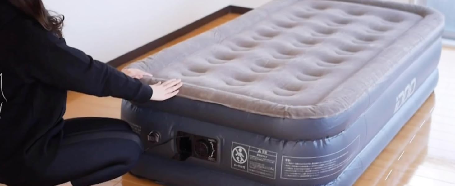 iDOO エアマットレス R-M002 楽天市場】【お買い物マラソン最大50%OFF】iDOO エアーベッド ダブル