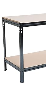 Wolf Craftsman's Folding Workbench with Hard Wearing MDF