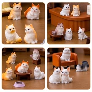 ビクトリアミニチュア猫 Amazon.co.jp: BCOATH 12個 マイクロ風景猫 ミニ猫の置物