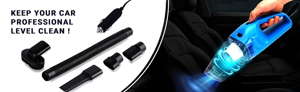 Car Vacuum Cleaner Instructions