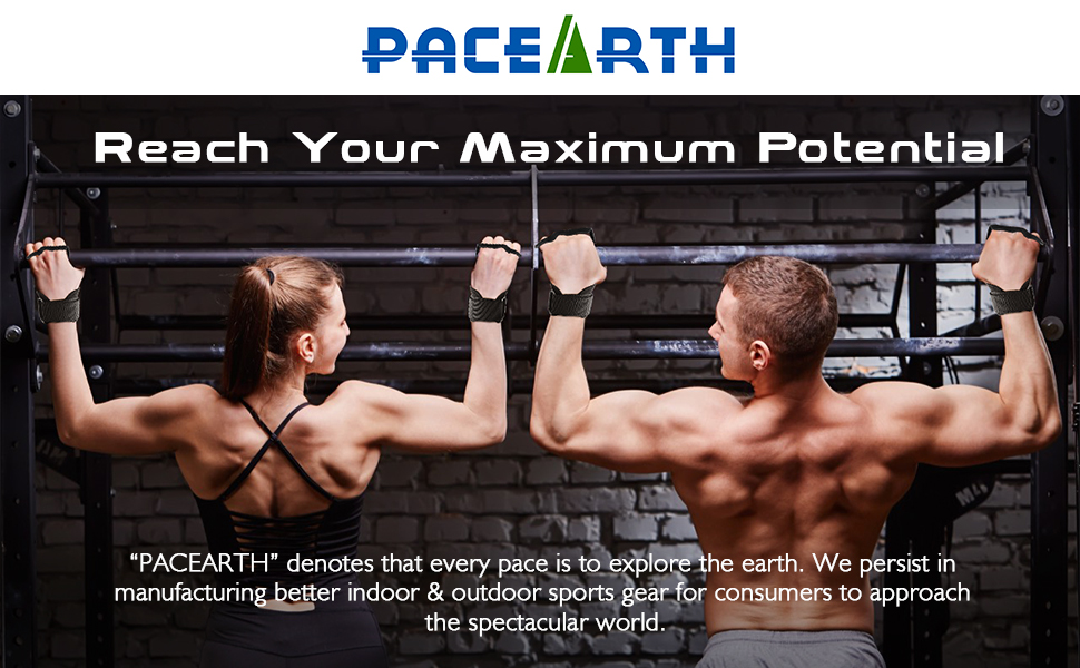 3 Hole Leather Hand Grips for Home Workouts Like Pull-ups, Weightlifting, WODs with Wrist Straps,