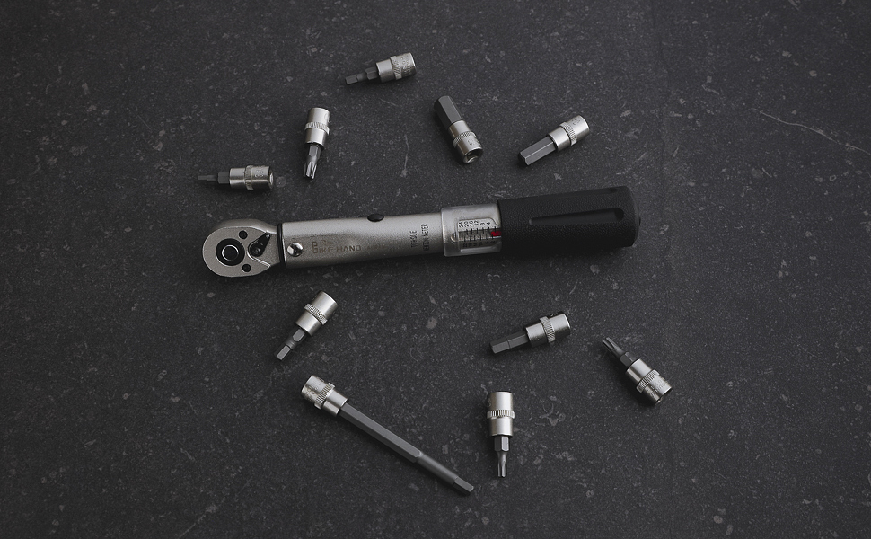 BIKEHAND Bicycle Bike 1/4 Inch Driver - Torque Wrench Allen