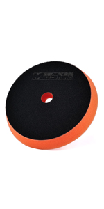 6" Orange Aio Foam Cutting Pad