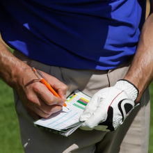 Golf Score Card