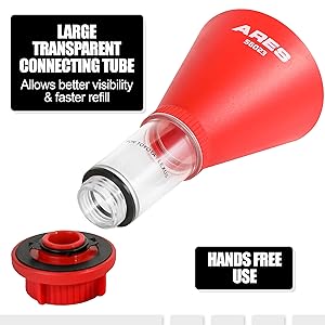 64mm Oil Filter Wrench, Drain, and Funnel Set for Toyota and Lexus - 3/8-Inch Drive