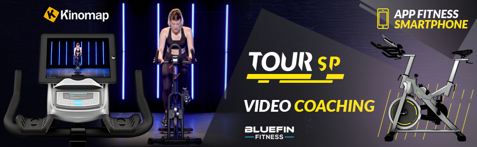 Bluefin Fitness Tour SPIN Spinning Exercise Bike / Cyclette