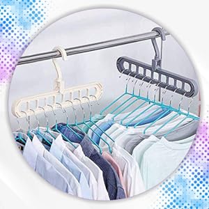 MAXABLE Wardrobe Space Saver Folding Hanger for Clothes/Multi-Purpose SPN-FOR1