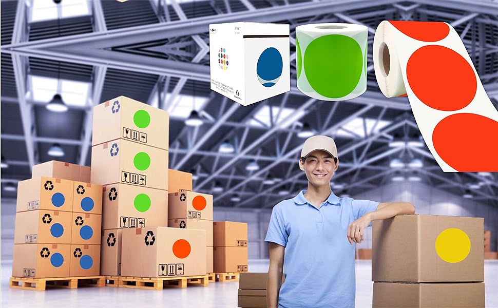 dot stickers sticker paper circle stickers blue stickers stickers round stickers 2 inch 3inch  blue 