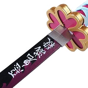 甘露寺蜜璃 日本刀 模造刀 居合刀 日輪刀 鬼滅の刃 Amazon.co.jp: ASINKING 鬼滅の刃 甘露寺蜜璃 刀 ABS 恋柱 甘露