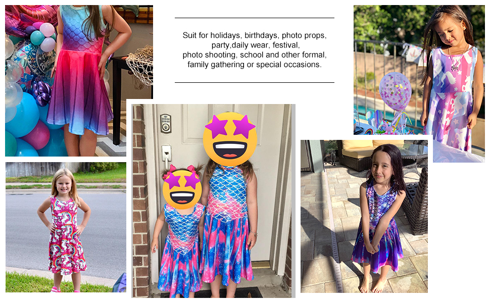 girls sleeveless dress