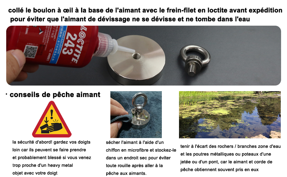 500KG Grand Fort Puissant Aimant De Pêche Sauvetage Aimant En Néodyme D97 *  20mm Chasseur De Trésor Imanes Magnétique Matériel Bas - Cdiscount Maison