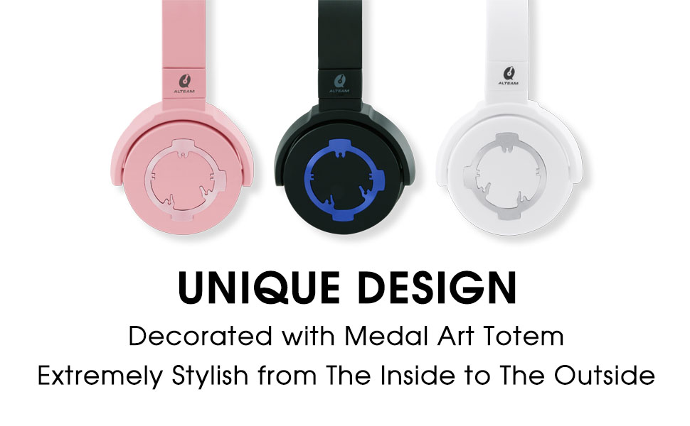 ama Amazon.com: ALTEAM Wired On-Ear Headphone with 40mm Drivers