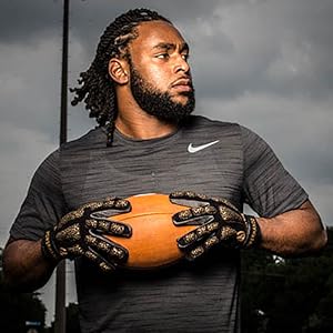 football weighted gloves