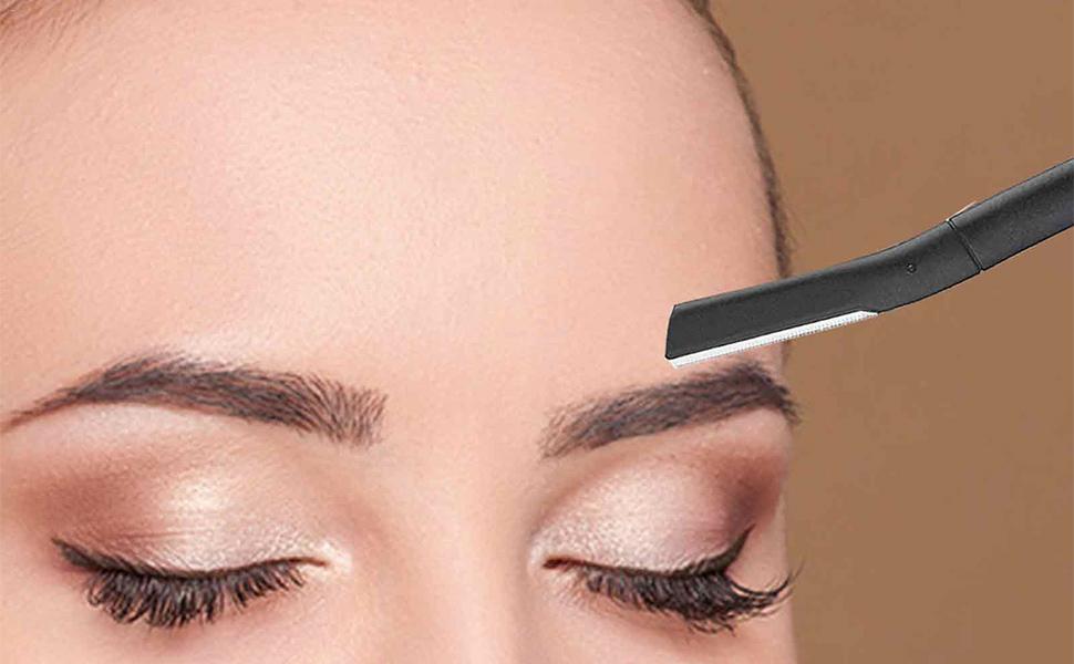 Haarstyling-Rasierer,Hair Styling Thinning Texturizing Cutting Razor + 6 Klingen - Männer