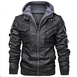 men's leather jacket
