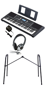 YAMAHA PSR-E373 電子キーボード スタンド付き Amazon.co.jp: YAMAHA PSR-E373 Xスタンドセット 61鍵盤