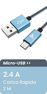 cavo usb micro usb