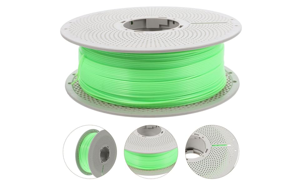 Zerodeko Printing Filament Luminous Green Dark Pen Filament Printer Consumables Artistic Supplies 17 19