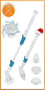 electric spin scrubber