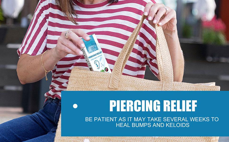 Nachsorge-Piercing-Lösung,Natürliche und sanfte Lösung für Ohrlochstechen