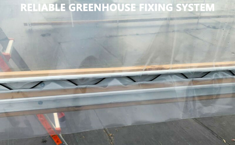 letsFix Greenhouse Wiggle Wire Spring Wire Work with Lock