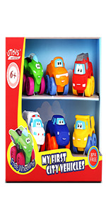 ミニカー6台セット Amazon.co.jp: Bemixc ミニカー 6台 ベビーおもちゃ 子供向け
