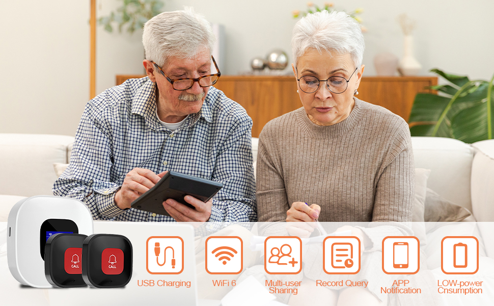  Caregiver Pager