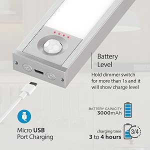 Rechargeable Under cabinet lighting