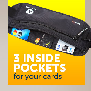 3 inside pockets