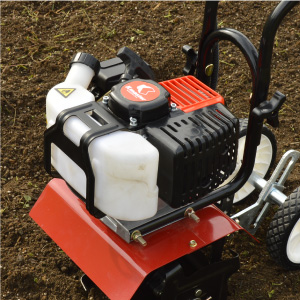 Amazon | 耕運機 国華園 エンジン式 排気量42.7ml 耕幅300mm