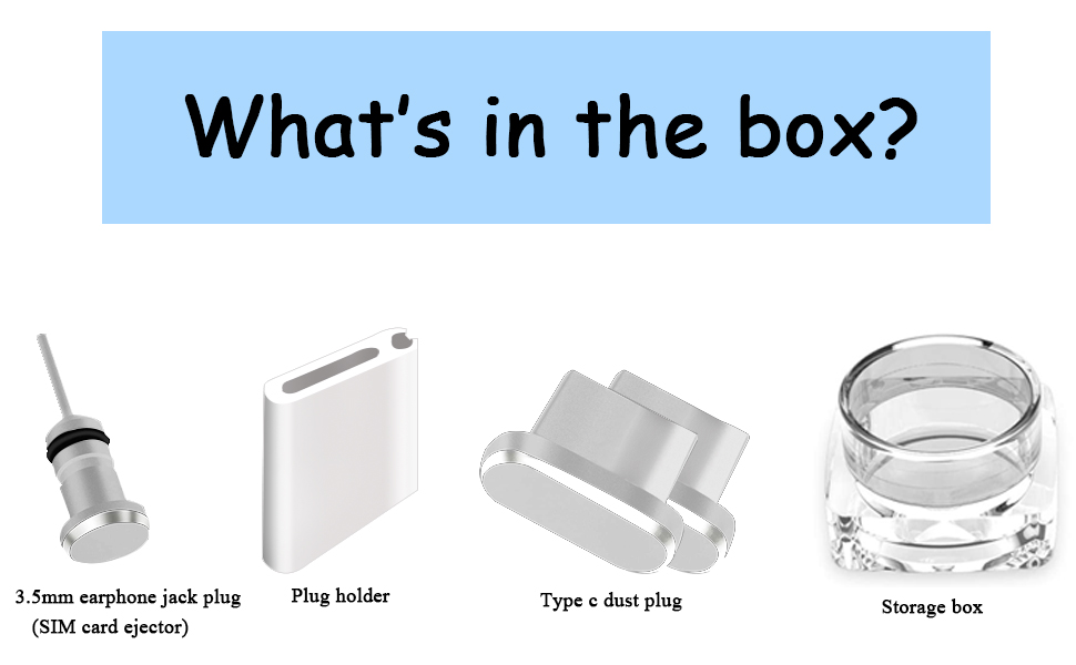 type c dust cover set