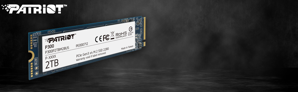 内蔵型SSD Patriot P300 128GB M.2 SSD patriot_p300p128gm28_p300_128g