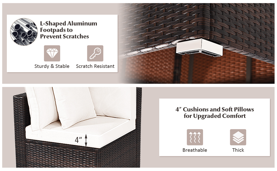 4 piece outdoor set