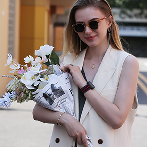 Elastic Band Fitbit Versa 3 Scrunchie Strap Replacement Sense Nylon Stretchy Wristband Women Men