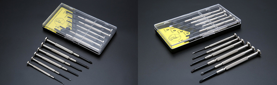 精密ドライバーセット 6本組