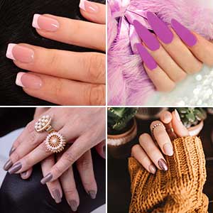nails nail french false glue acrylic manicure tips polish kit kiss gel tip fake stick set coffin