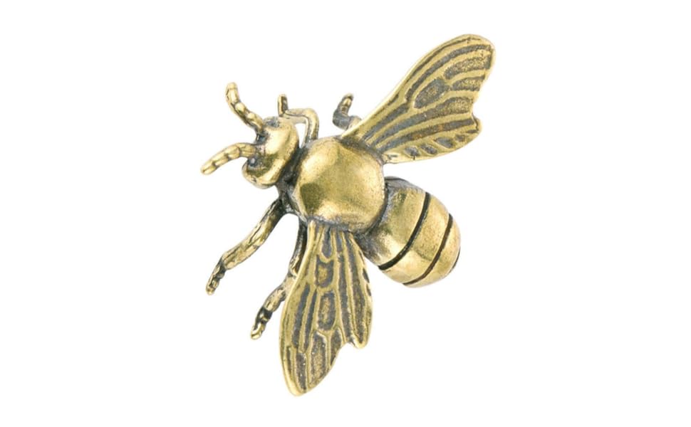 Amazon.co.jp: OUNONA 蜂 置き物 真鍮 ミツバチ オブジェ リ 3個 工芸